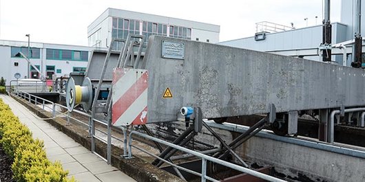 Räumerbrücke vom belüfteten Langsandfang