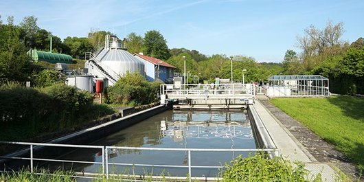 Der Weg des Wassers auf der Kläranlage Dagersheim - Darmsheim